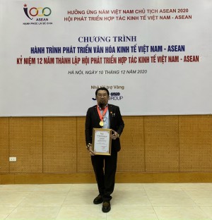 Doanh nhân Nguyễn Hoàng Sang đồng hành cùng chương trình “Phát triển văn hóa kinh tế Việt Nam – ASEAN"