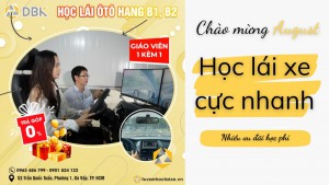 Trung tâm tư vấn lái xe DBK - Học lái xe cực nhanh, cực uy tín